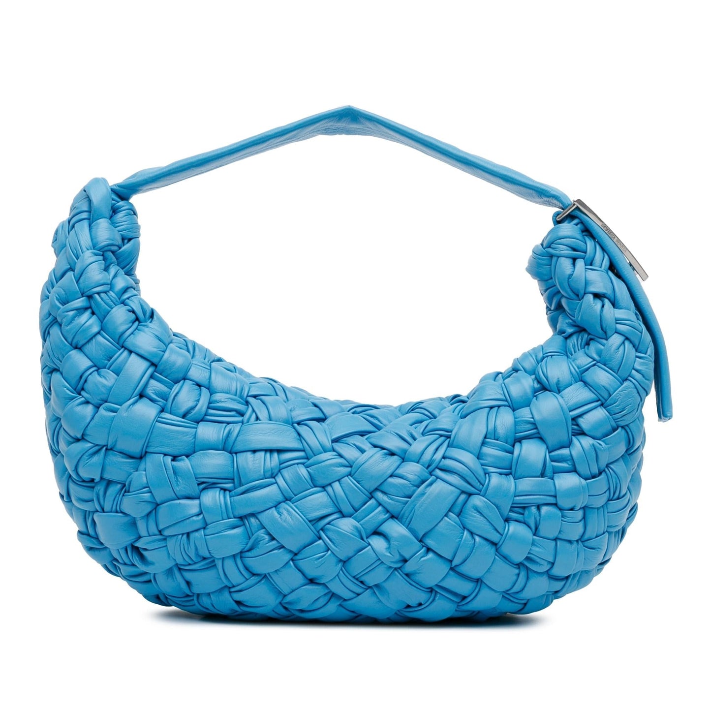 Luxury Bottega Veneta Paper Calfskin Intrecciato Banana Hobo Bag (SHG-qrjYxe)