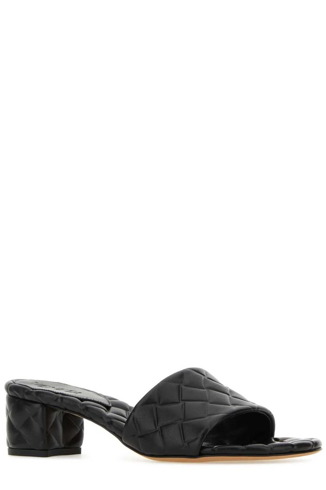 BOTTEGA VENETA QUILTED LAMBSKIN LEATHER AMY MULES