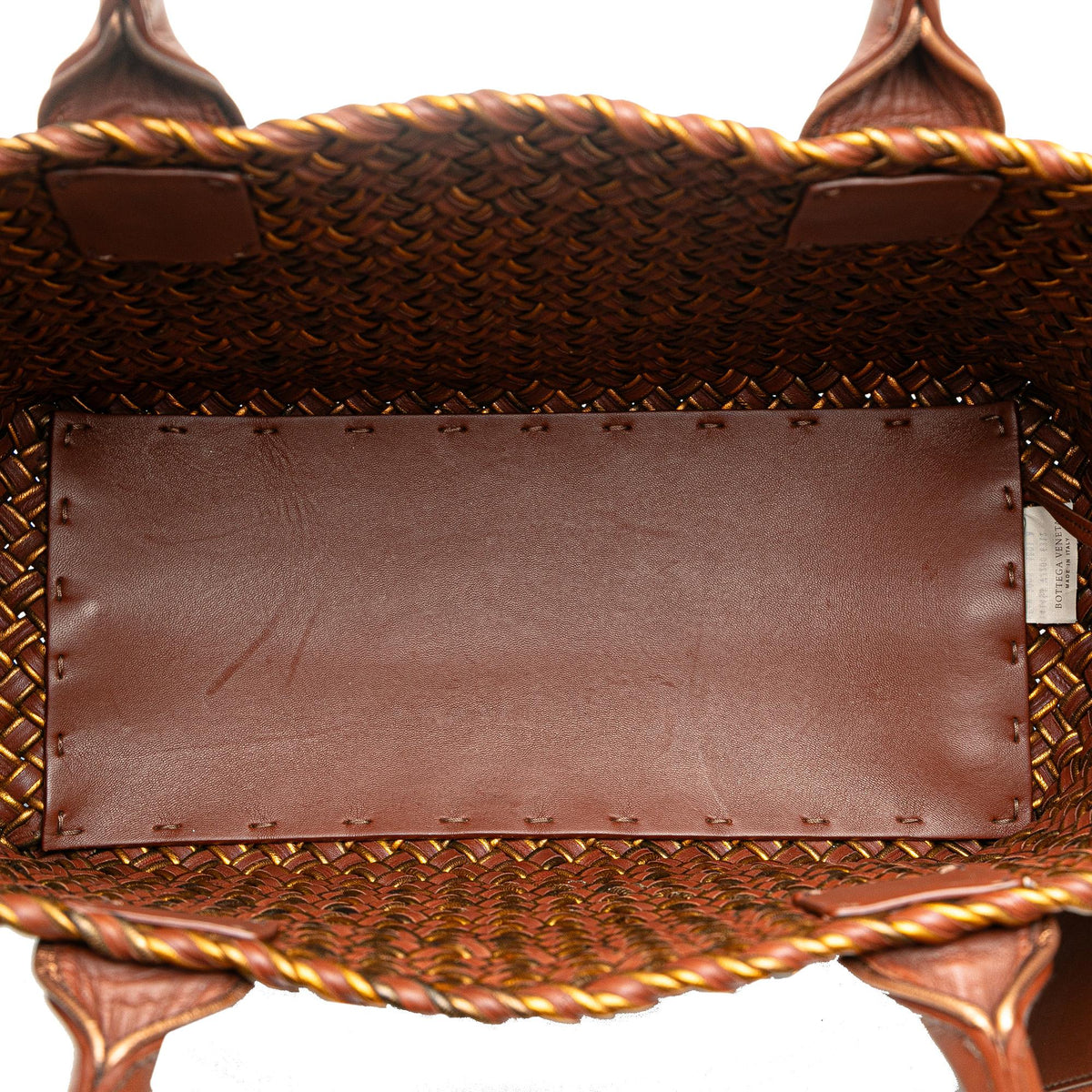 Luxury Bottega Veneta Small Lambskin Intreccio Cabat Tote (SHG-c8fLf8)