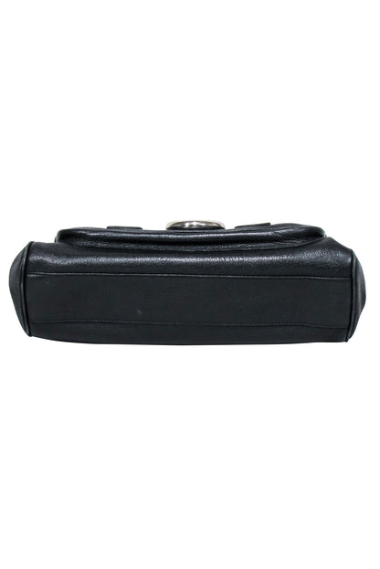 Burberry - Black Leather Shoulder Bags