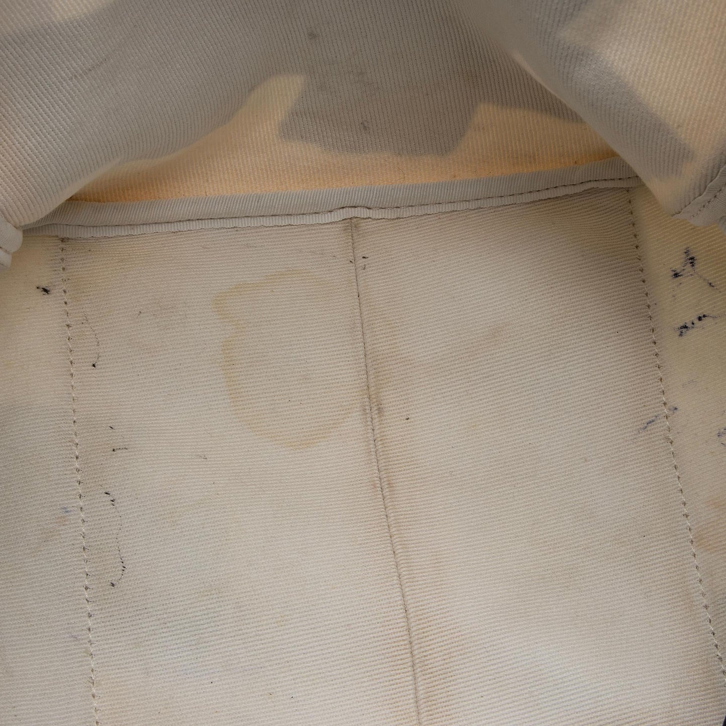 Burberry Brushstroke Mega Check Canvas Large Shopper Tote