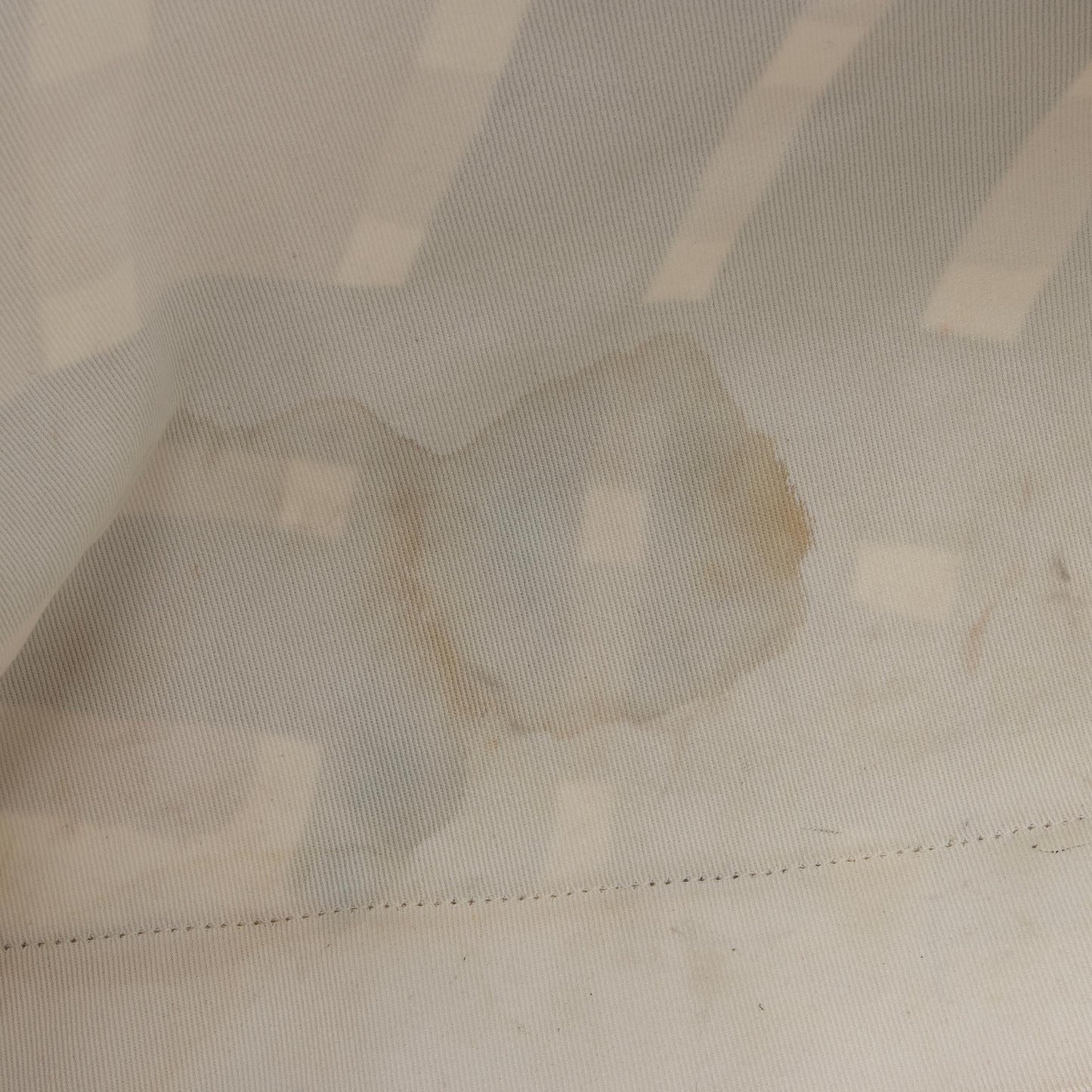 Burberry Brushstroke Mega Check Canvas Large Shopper Tote