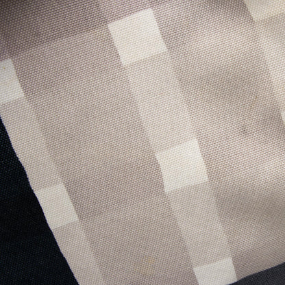 Burberry Brushstroke Mega Check Canvas Large Shopper Tote