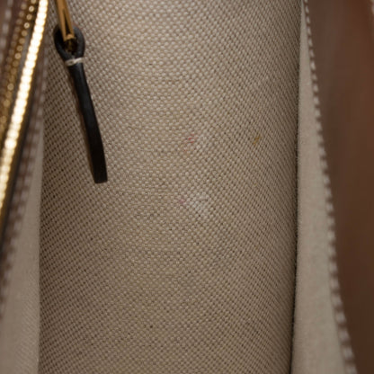 Burberry Canvas Horseferry Mini Pocket Tote