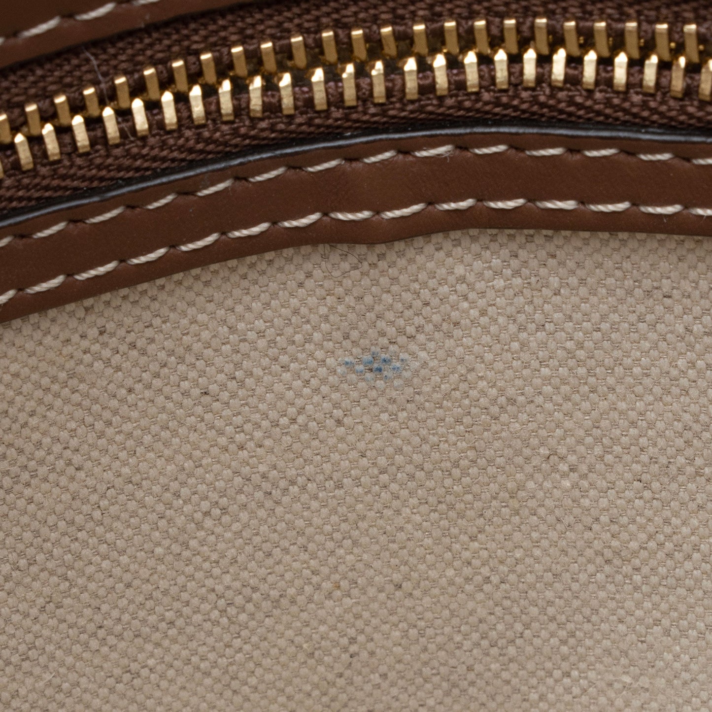Burberry Canvas Horseferry Mini Pocket Tote