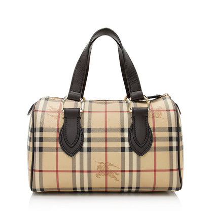 Burberry Haymarket Check Chester Small Satchel