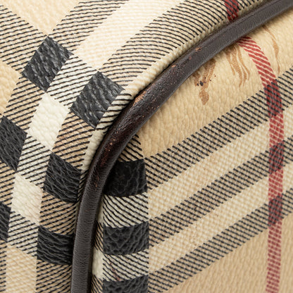 Burberry Haymarket Check Chester Small Satchel