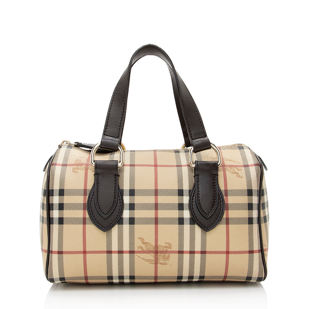 Burberry Haymarket Check Chester Small Satchel