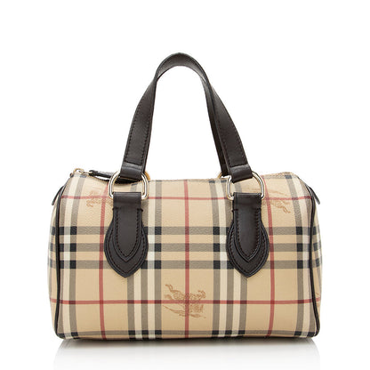 Burberry Haymarket Check Chester Small Satchel