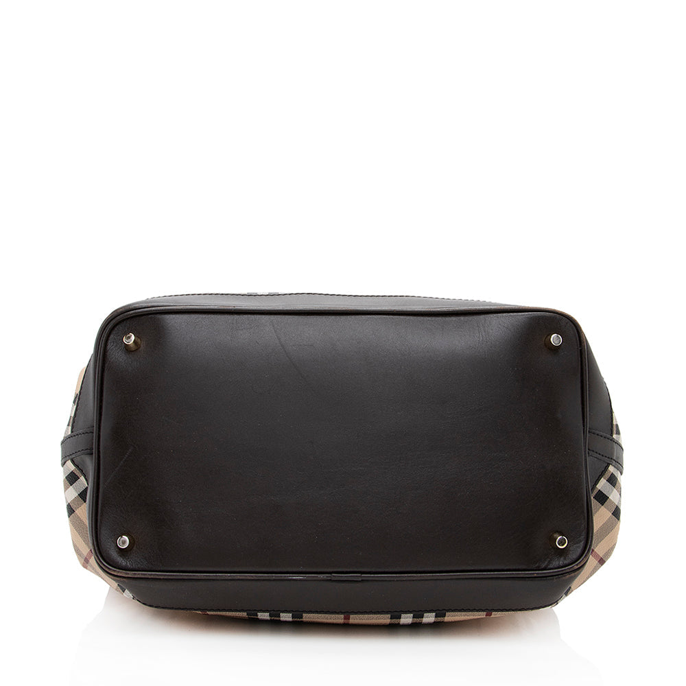 Burberry Haymarket Check Golderton Tote