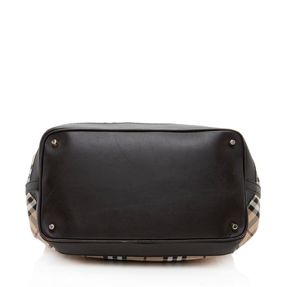 Burberry Haymarket Check Golderton Tote