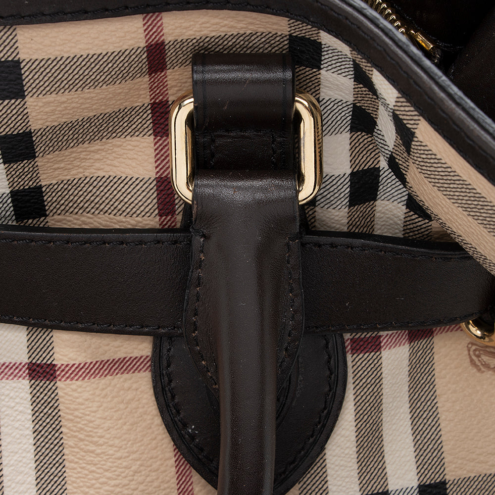 Burberry Haymarket Check Golderton Tote