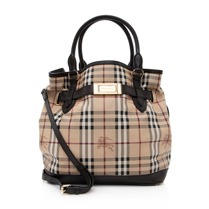 Burberry Haymarket Check Golderton Tote
