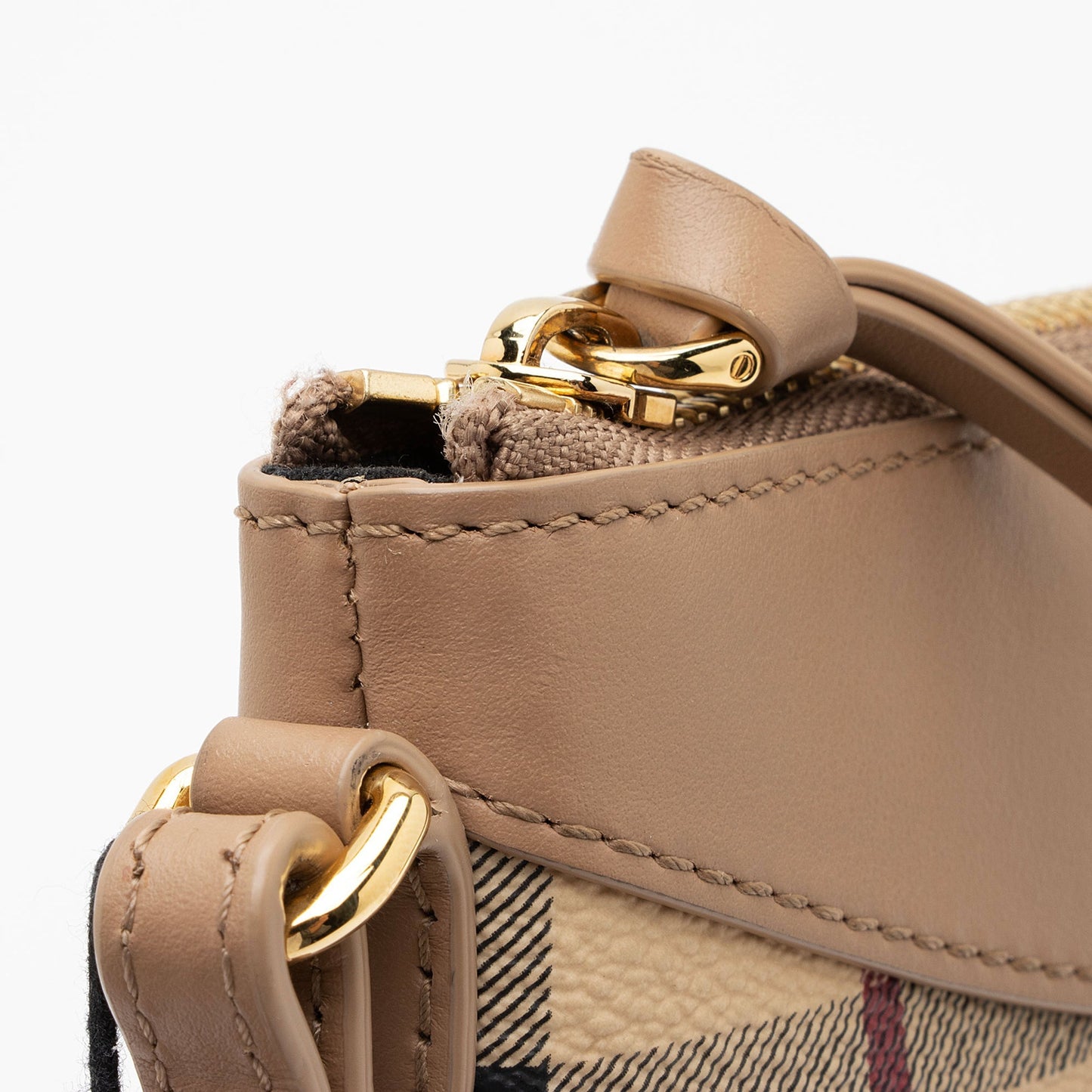 Burberry Haymarket Check Peyton Crossbody Bag