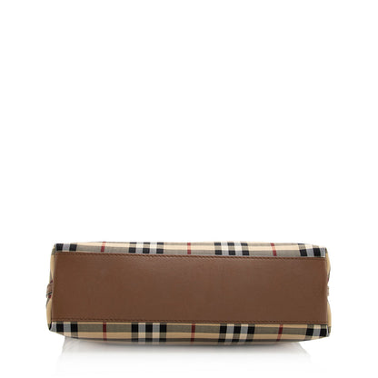 Burberry Horseferry Check Leah Crossbody Bag