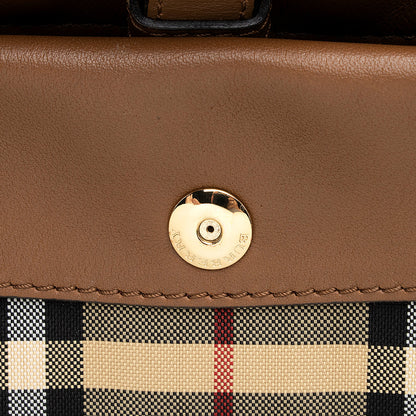 Burberry Horseferry Check Leah Crossbody Bag