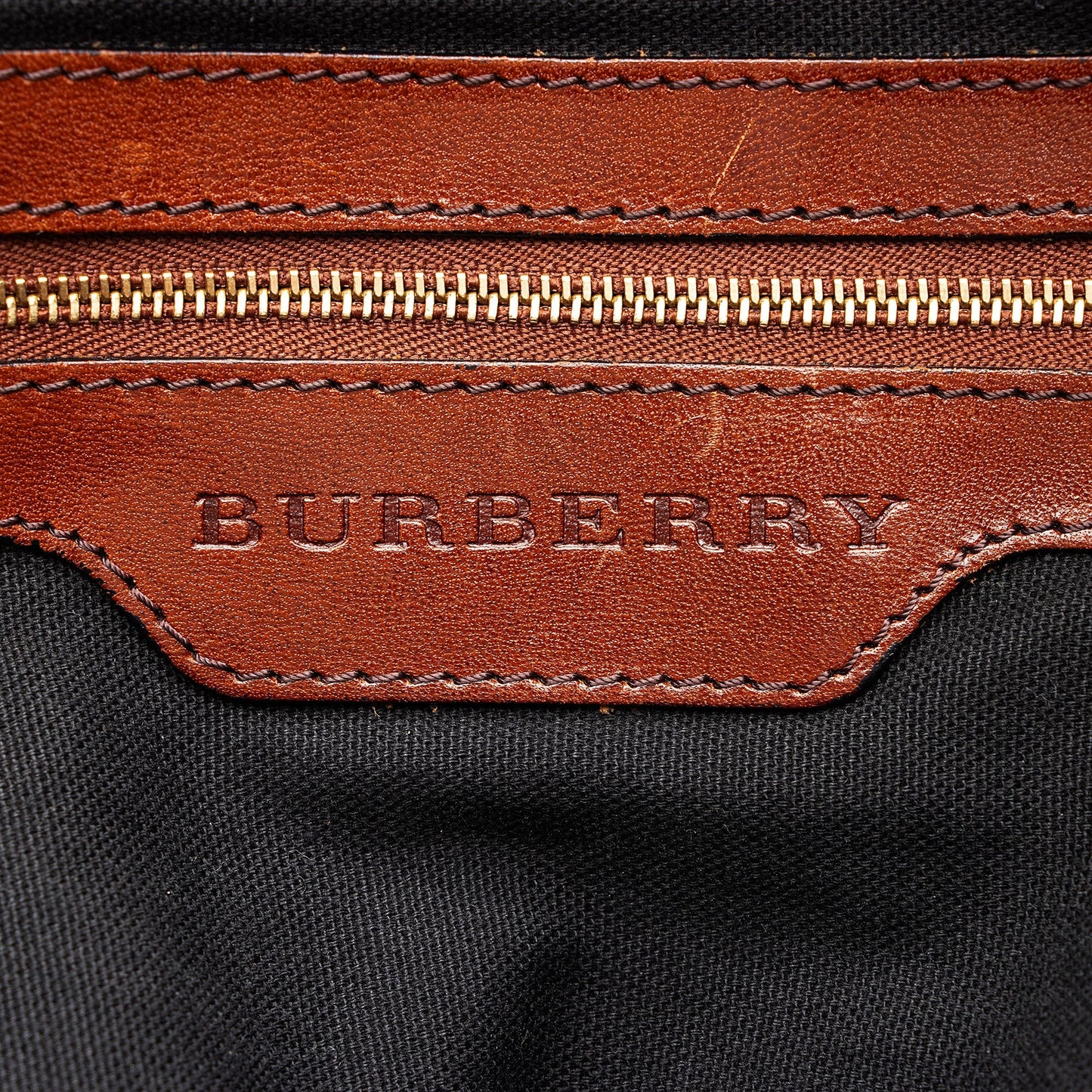 Burberry House Check Bridle Gosford Large Hobo