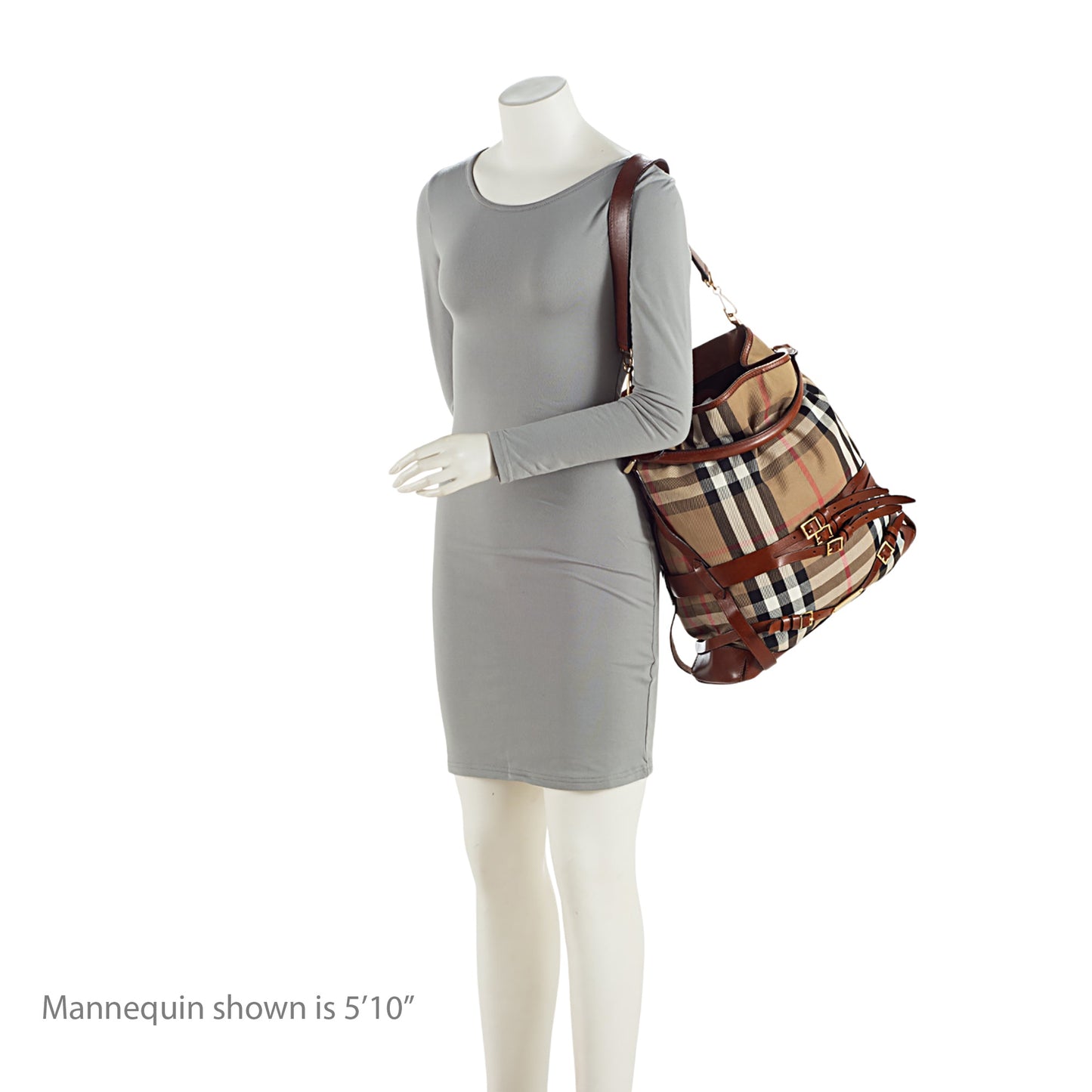 Burberry House Check Bridle Gosford Large Hobo