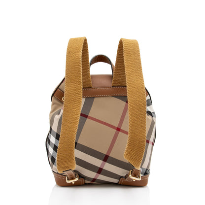 Burberry House Check Dennis Small Backpack