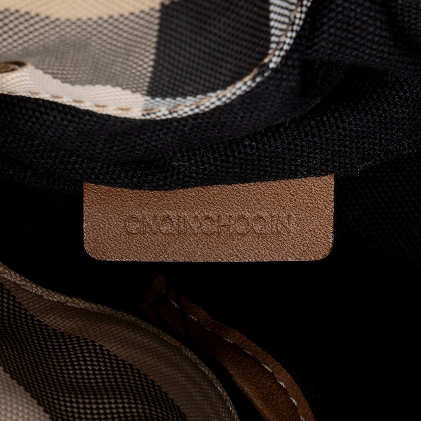 Burberry House Check Dennis Small Backpack