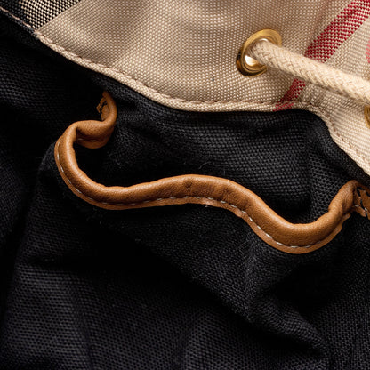 Burberry House Check Dennis Small Backpack