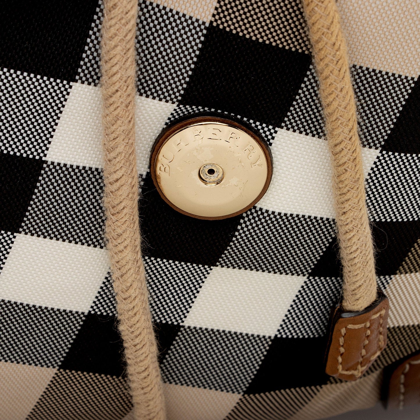 Burberry House Check Dennis Small Backpack
