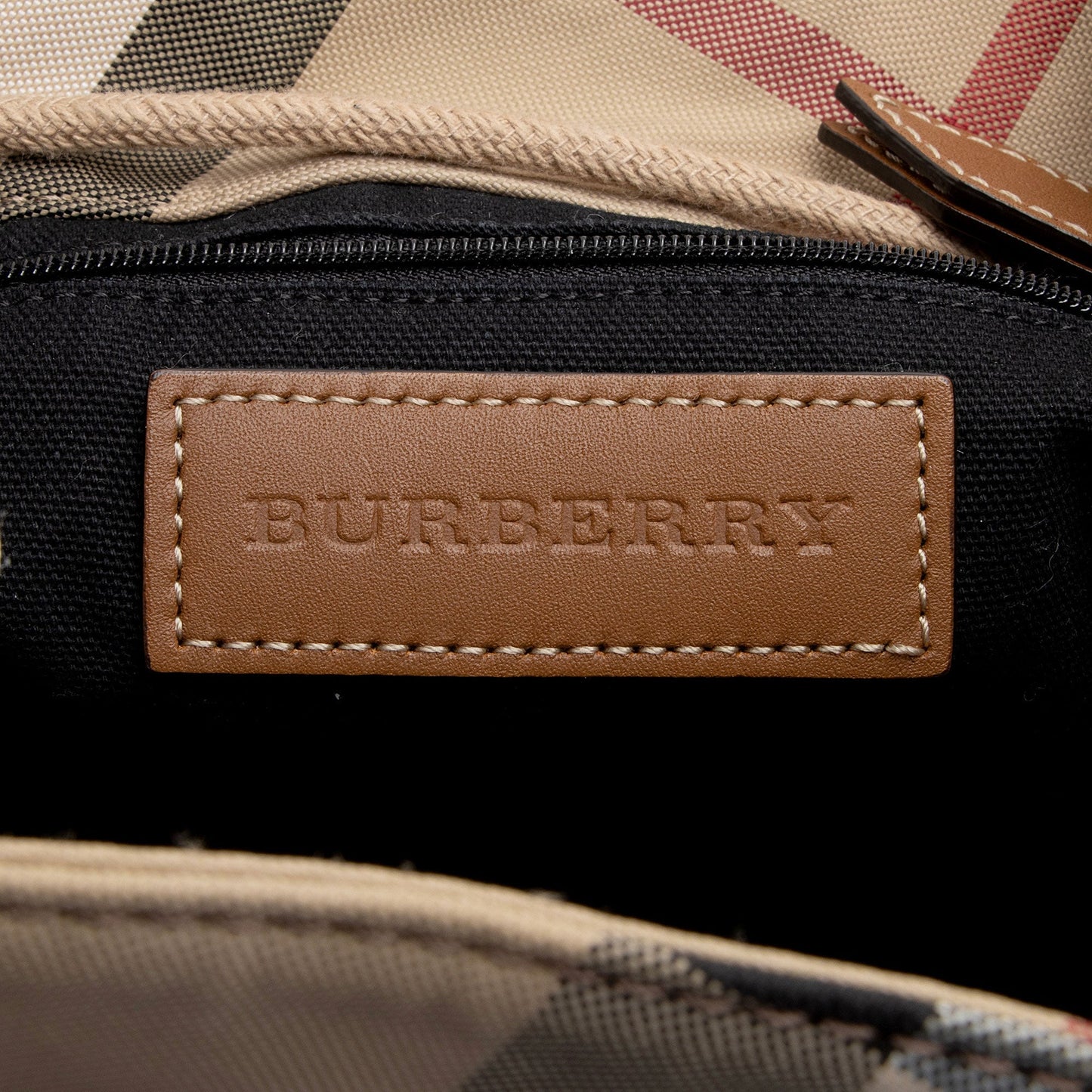Burberry House Check Dennis Small Backpack