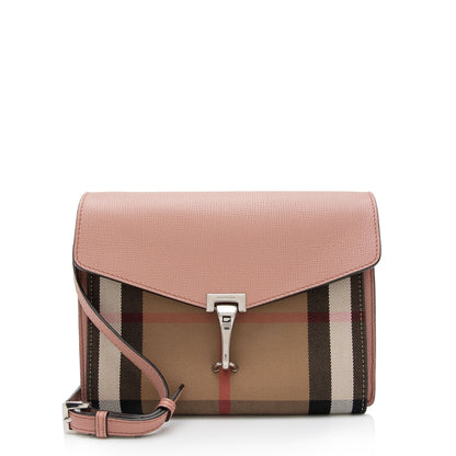 Burberry House Check Macken Small Crossbody Bag