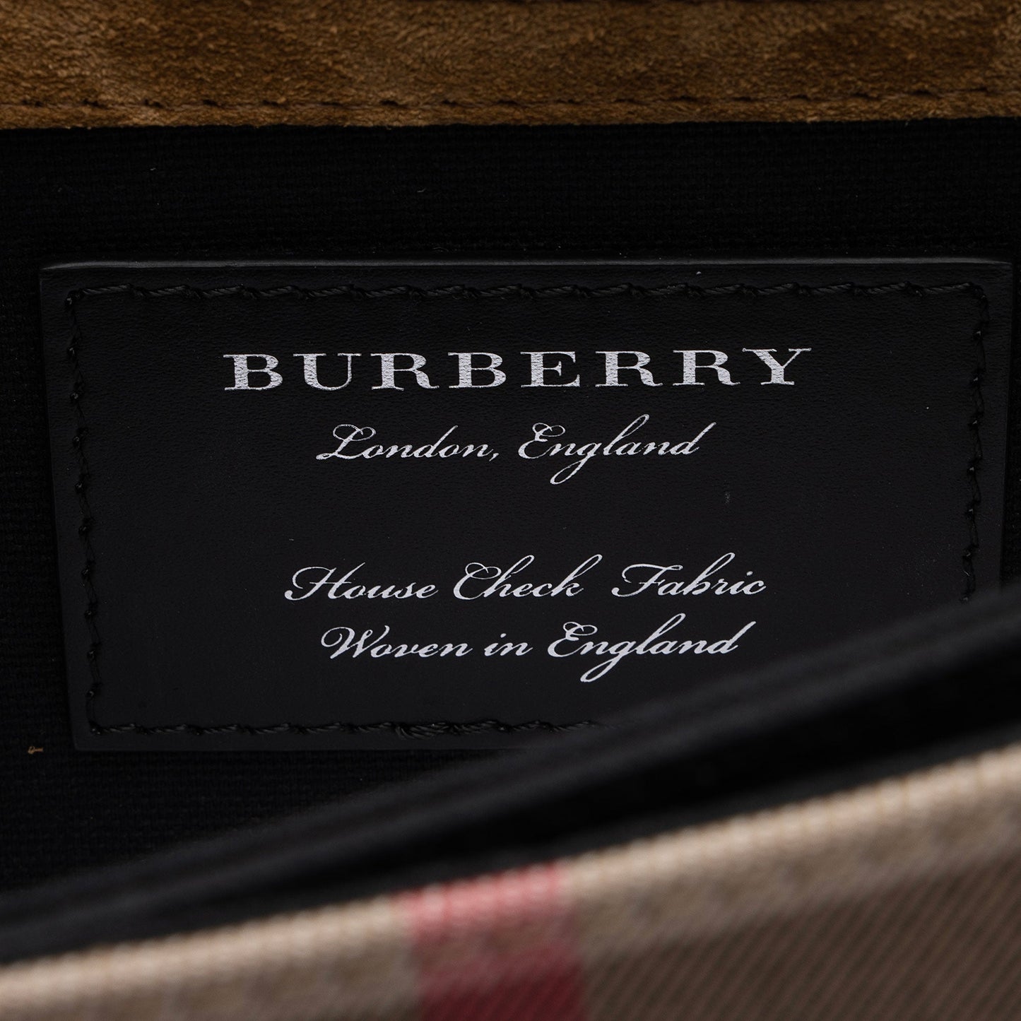 Burberry House Check Macken Small Crossbody Bag