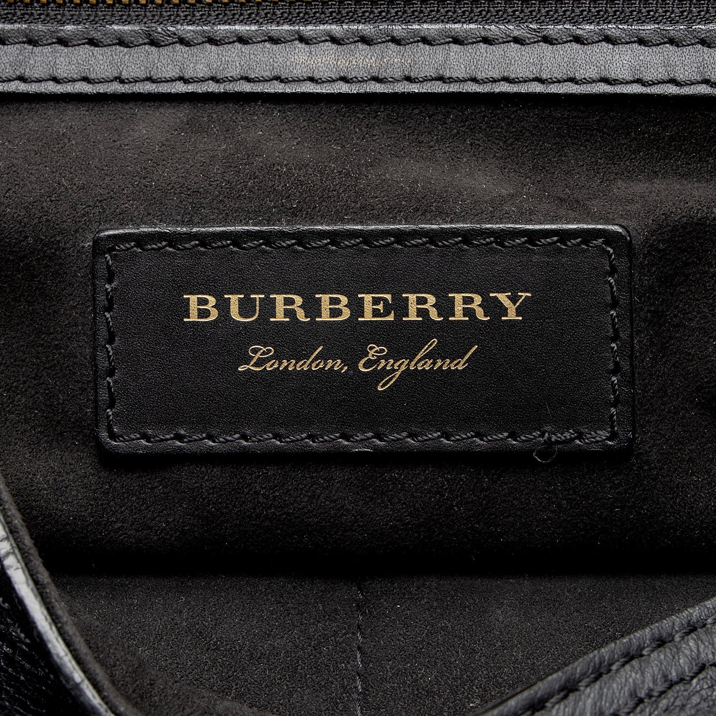 Burberry Leather Bridle Medium Shoulder Bag
