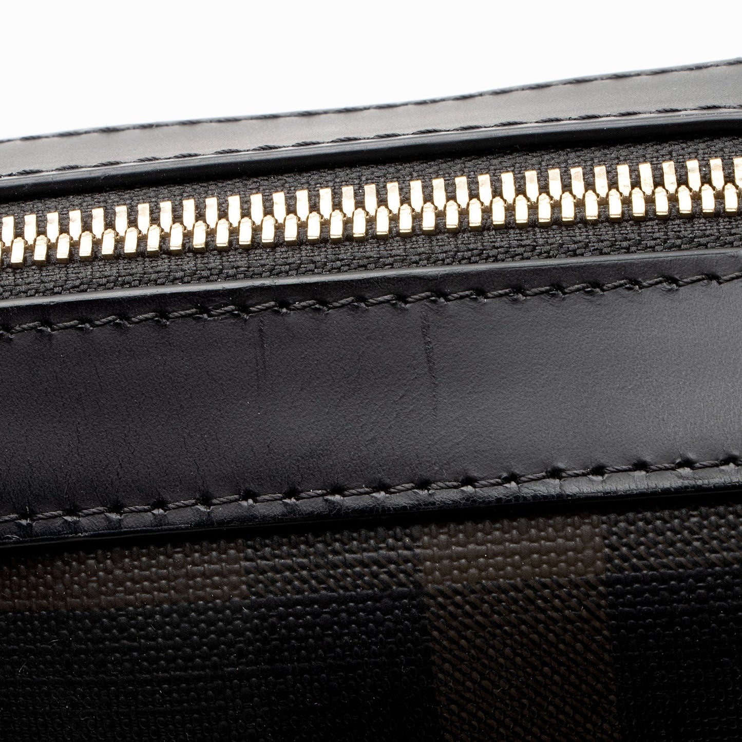 Burberry London Check Slim Barrow Briefcase