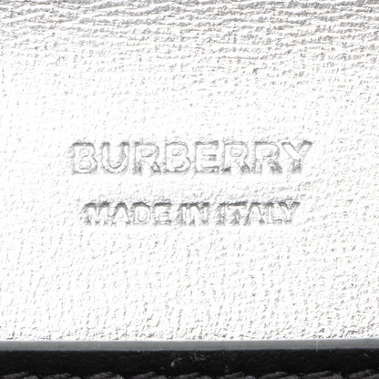 Burberry Metallic Quilted Lambskin TB Lola Wallet on Chain