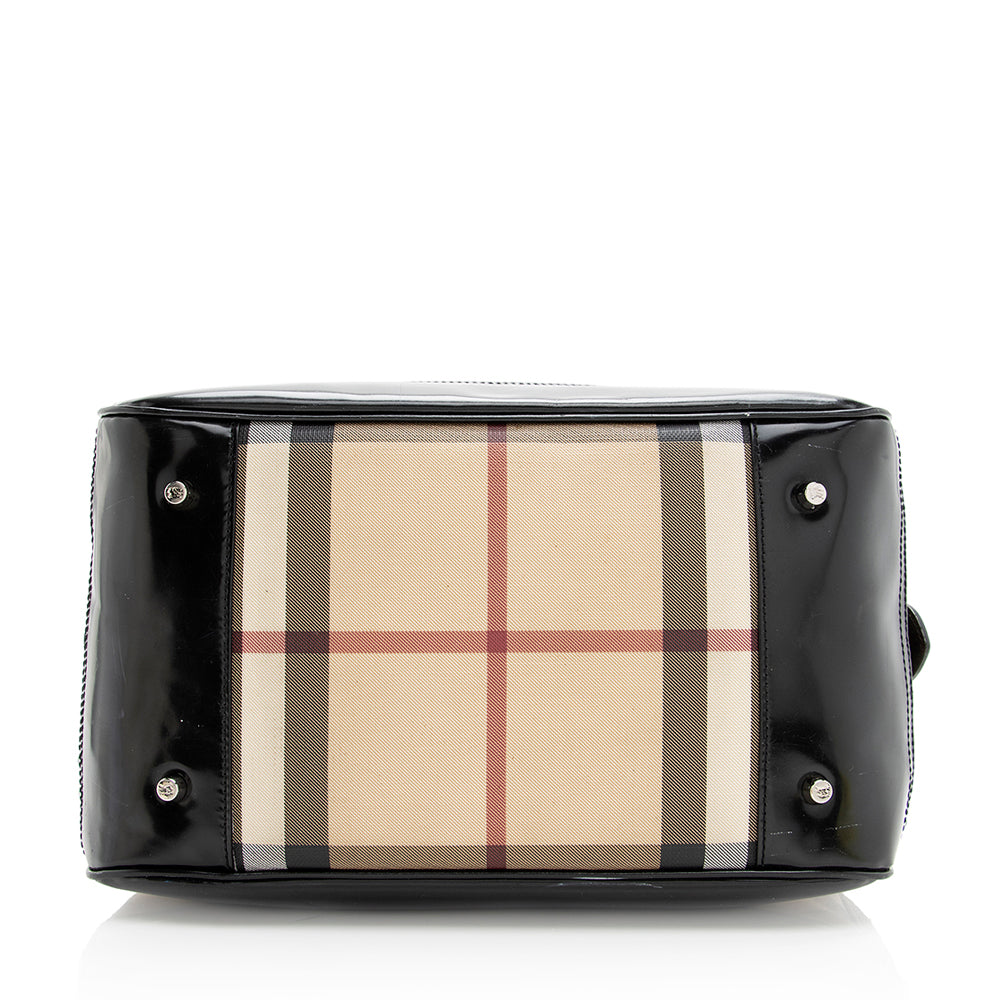 Burberry Nova Check Chester Small Satchel