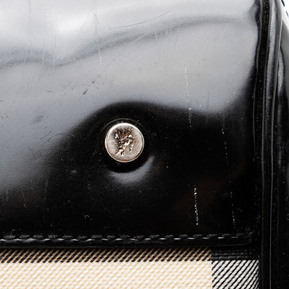 Burberry Nova Check Chester Small Satchel
