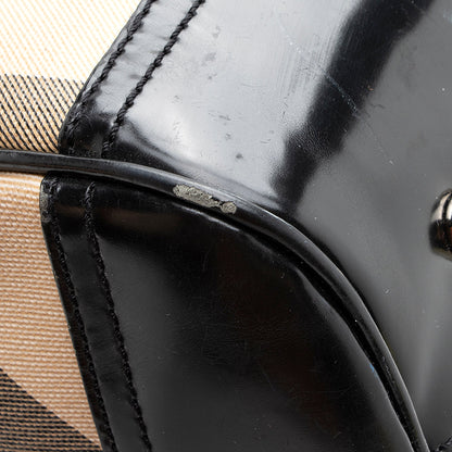 Burberry Nova Check Chester Small Satchel