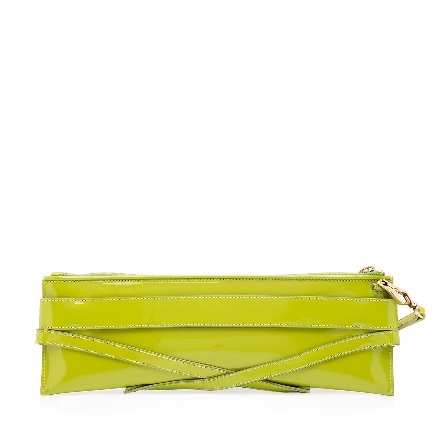 Burberry Patent Leather Parmoor Prorsum Clutch