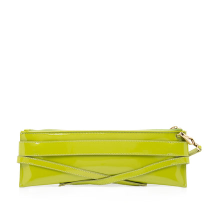 Burberry Patent Leather Parmoor Prorsum Clutch