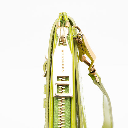 Burberry Patent Leather Parmoor Prorsum Clutch