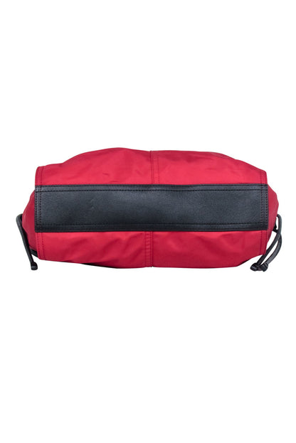 Burberry - Red Nylon Tote Bag