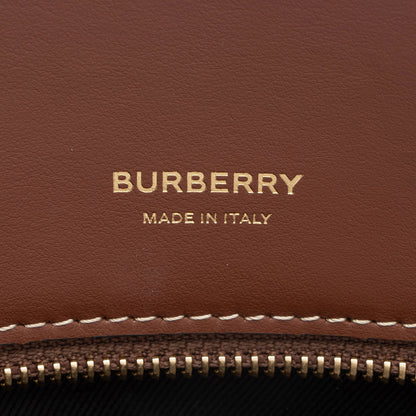 Burberry Vintage Check Title Mini Tote