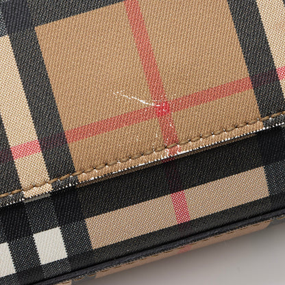 Burberry Vintage Check Wallet with Strap