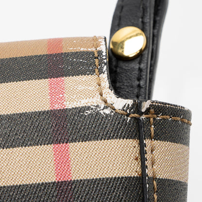 Burberry Vintage Check Wallet with Strap