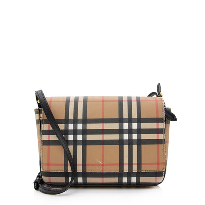 Burberry Vintage Check Wallet with Strap
