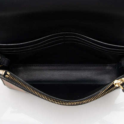Burberry Vintage Check Wallet with Strap