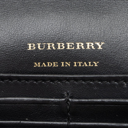 Burberry Vintage Check Wallet with Strap