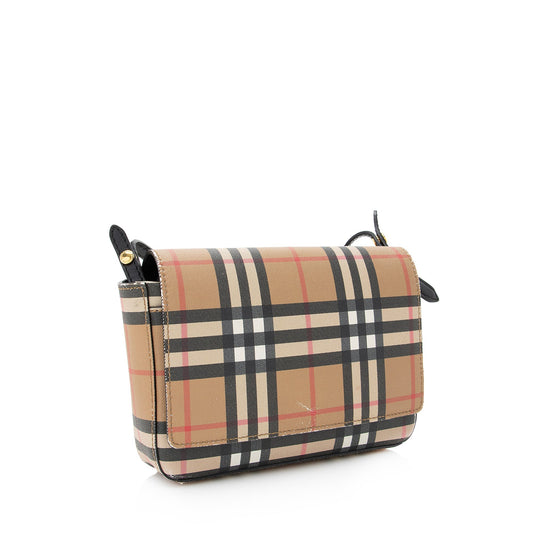 Burberry Vintage Check Wallet with Strap