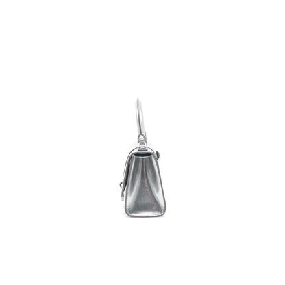 Balenciaga Hourglass XS Silver SHW