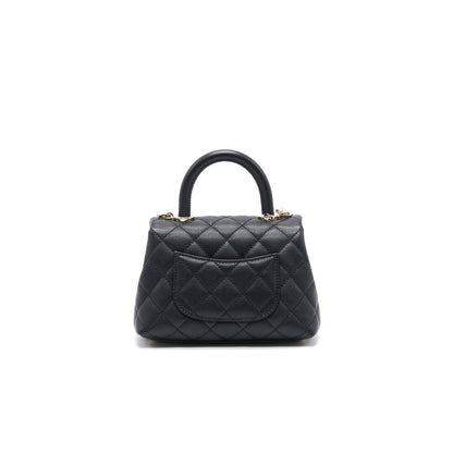 Chanel Coco Handle Extra Mini Black LGHW