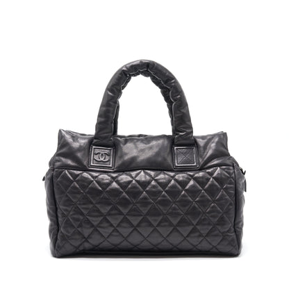 Chanel Caviar Cocoon Handbag Black SHW