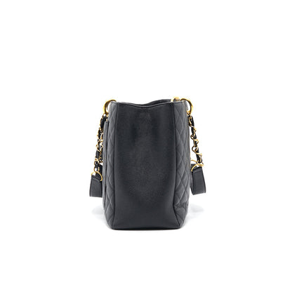 Chanel Caviar XL Grand Shopping Tote GST Black